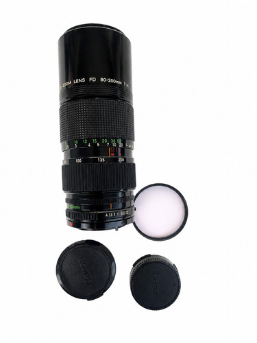 Canon zoom lens 200 - lens, fd