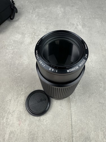 Minolta zoom rokkor 200 - zoom, 80-200
