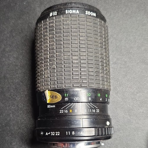 Sigma sed zoom 200mm - zoom, 80-200mm