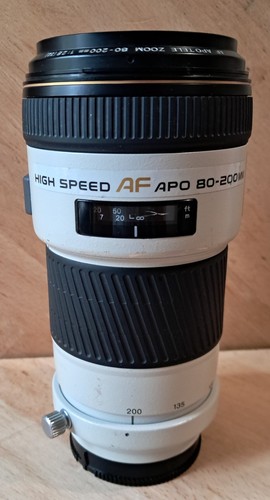 Minolta high speed apo - speed, af